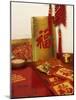 Chinese Good Luck Symbols for New Year (Gold Coins & Rice)-null-Mounted Photographic Print