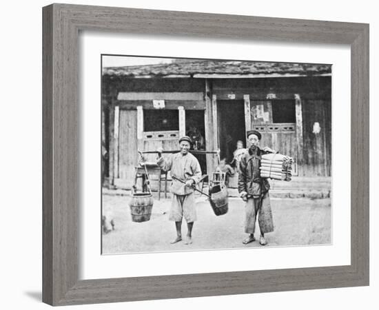 Chinese Hawkers, circa 1870-John Thomson-Framed Giclee Print