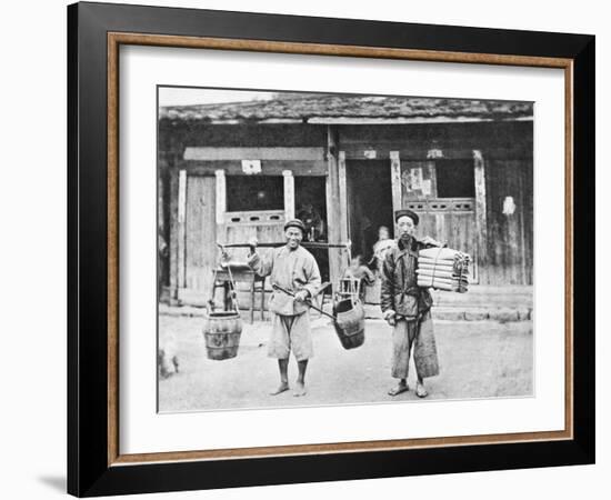 Chinese Hawkers, circa 1870-John Thomson-Framed Giclee Print