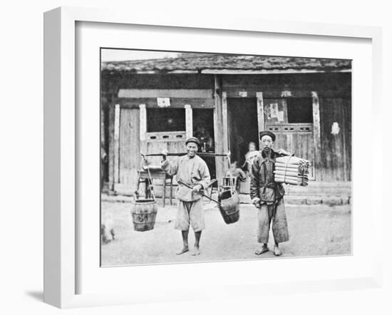 Chinese Hawkers, circa 1870-John Thomson-Framed Giclee Print