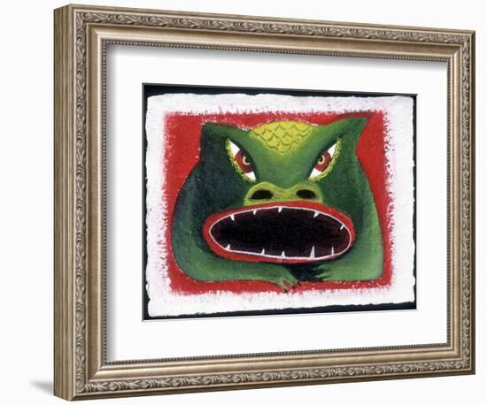 Chinese Horoscope: the Sign of the Dragon.-Patrizia La Porta-Framed Giclee Print