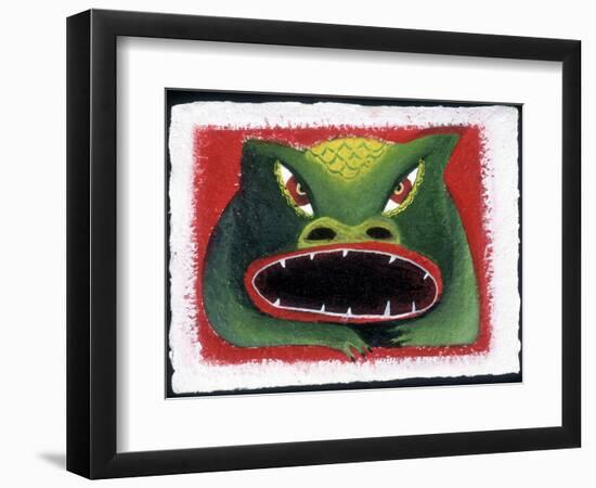 Chinese Horoscope: the Sign of the Dragon.-Patrizia La Porta-Framed Giclee Print