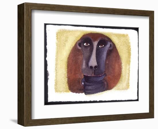 Chinese Horoscope: the Sign of the Monkey.-Patrizia La Porta-Framed Giclee Print