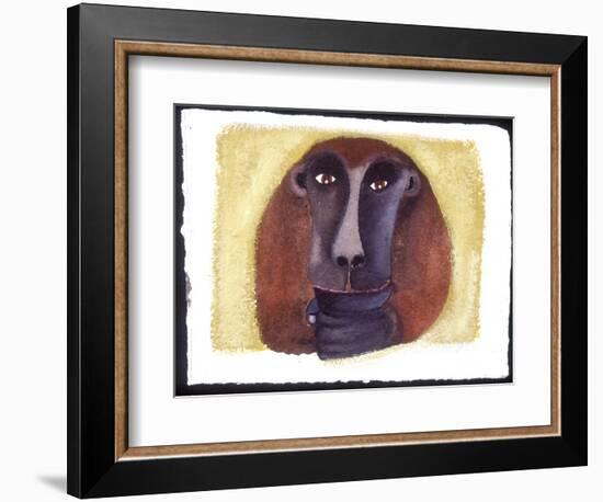 Chinese Horoscope: the Sign of the Monkey.-Patrizia La Porta-Framed Giclee Print