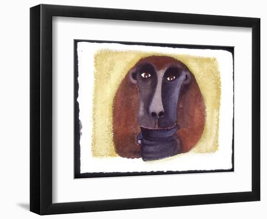 Chinese Horoscope: the Sign of the Monkey.-Patrizia La Porta-Framed Giclee Print