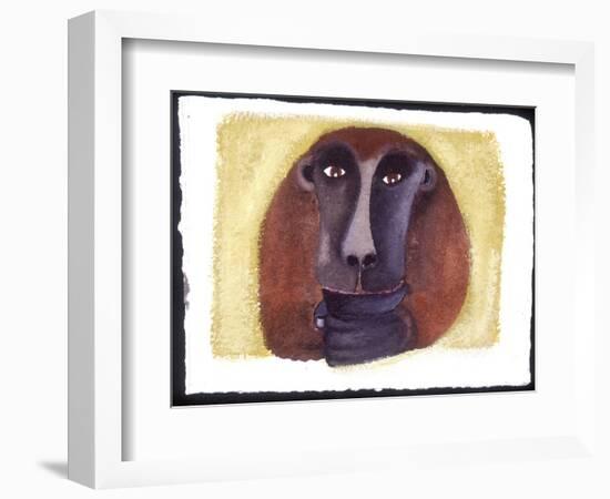 Chinese Horoscope: the Sign of the Monkey.-Patrizia La Porta-Framed Giclee Print