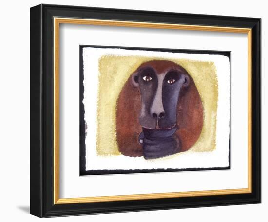 Chinese Horoscope: the Sign of the Monkey.-Patrizia La Porta-Framed Giclee Print