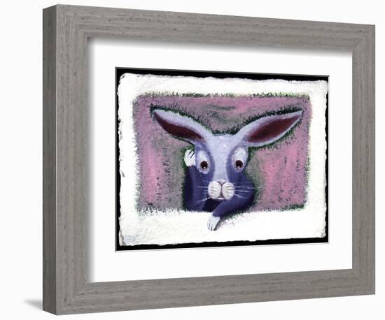 Chinese Horoscope: the Sign of the Rabbit.-Patrizia La Porta-Framed Giclee Print