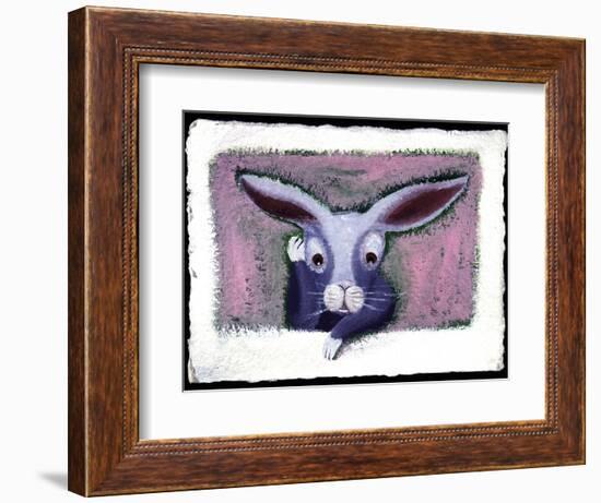 Chinese Horoscope: the Sign of the Rabbit.-Patrizia La Porta-Framed Giclee Print