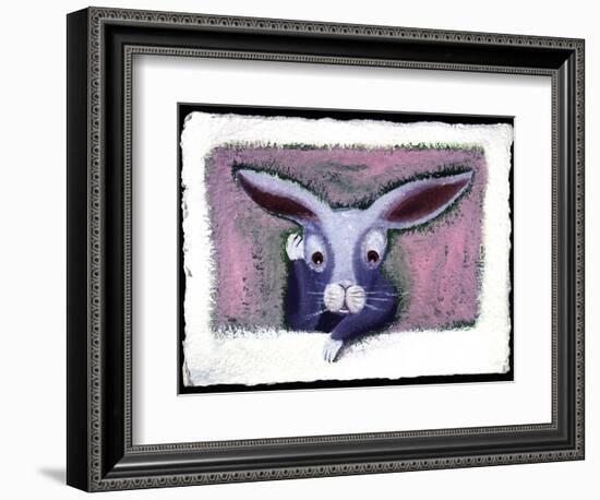 Chinese Horoscope: the Sign of the Rabbit.-Patrizia La Porta-Framed Giclee Print