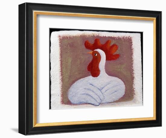 Chinese Horoscope: the Sign of the Rooster.-Patrizia La Porta-Framed Giclee Print