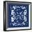 Chinese Indigo Fish II-Vision Studio-Framed Art Print