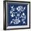 Chinese Indigo Fish III-Vision Studio-Framed Art Print