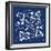 Chinese Indigo Fish IV-Vision Studio-Framed Art Print