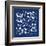 Chinese Indigo Fish IV-Vision Studio-Framed Art Print