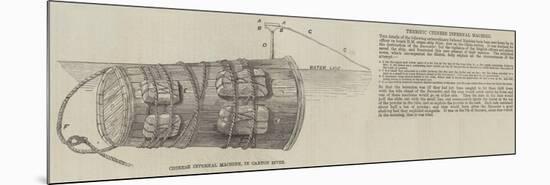 Chinese Infernal Machine, in Canton River-null-Mounted Giclee Print