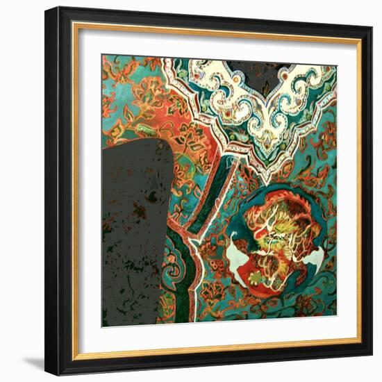 Chinese jacket-Linda Arthurs-Framed Giclee Print