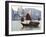 Chinese Junk Boat Sails on Victoria Harbour, Hong Kong, China, Asia-Amanda Hall-Framed Photographic Print