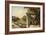 Chinese Ladies Playing Mahjong in the Pavilion of a House, Chinese School, Mid 19th Century-null-Framed Giclee Print