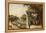 Chinese Ladies Playing Mahjong in the Pavilion of a House, Chinese School, Mid 19th Century-null-Framed Premier Image Canvas