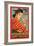 Chinese Lady Safety Matches-null-Framed Art Print