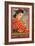 Chinese Lady Safety Matches-null-Framed Art Print