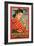 Chinese Lady Safety Matches-null-Framed Art Print