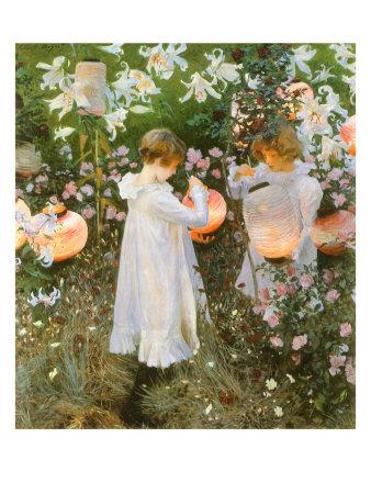 Chinese Lanterns Girls 1885 Giclee Print By John Singer Sargent Art Com