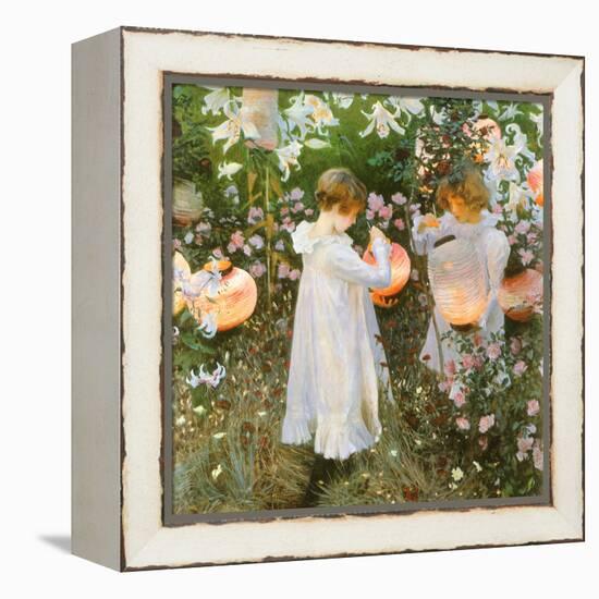 Chinese Lanterns, Girls, 1885-John Singer Sargent-Framed Premier Image Canvas