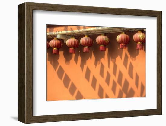 Chinese Lanterns in Kunming Ethnic Minorities Village Park, China-Darrell Gulin-Framed Photographic Print