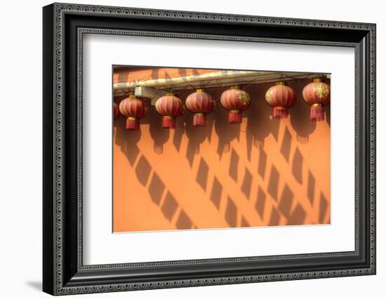 Chinese Lanterns in Kunming Ethnic Minorities Village Park, China-Darrell Gulin-Framed Photographic Print