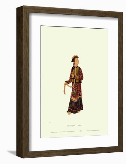 Chinese Mandarin Figure--Framed Art Print