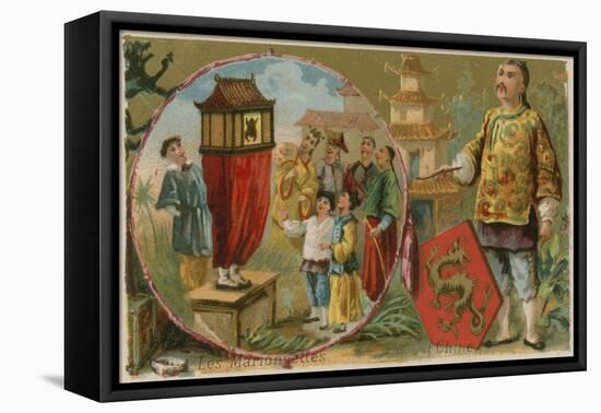 Chinese Marionettes-null-Framed Premier Image Canvas