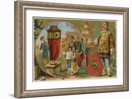 Chinese Marionettes-null-Framed Giclee Print