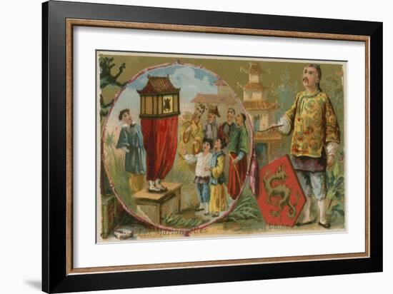 Chinese Marionettes-null-Framed Giclee Print