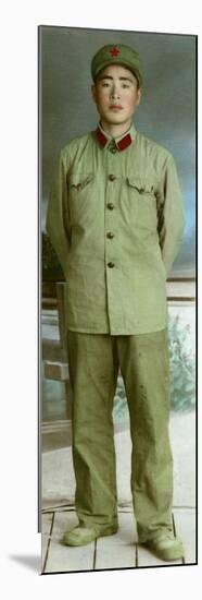 Chinese Military Uniform, 1966-null-Mounted Giclee Print