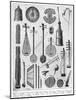 Chinese Musical Instruments-null-Mounted Art Print
