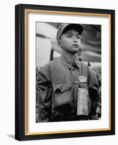 Chinese Nationalist Soldiers Being Evacuated from Burma by a Four Nations Joint Committee-James Burke-Framed Photographic Print