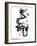 Chinese New Year Calligraphy For The Year Of Dragon-yienkeat-Framed Art Print