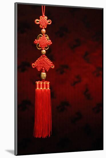 Chinese New Year Decoration--Closeup of Chinese Knot.-Sofiaworld-Mounted Photographic Print