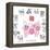 Chinese New Year Pig Color with Twelve Zodiacs Illustration-jpldesigns-Framed Stretched Canvas