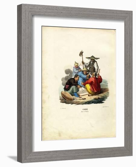 Chinese People, 1863-79-Raimundo Petraroja-Framed Giclee Print