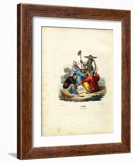 Chinese People, 1863-79-Raimundo Petraroja-Framed Giclee Print