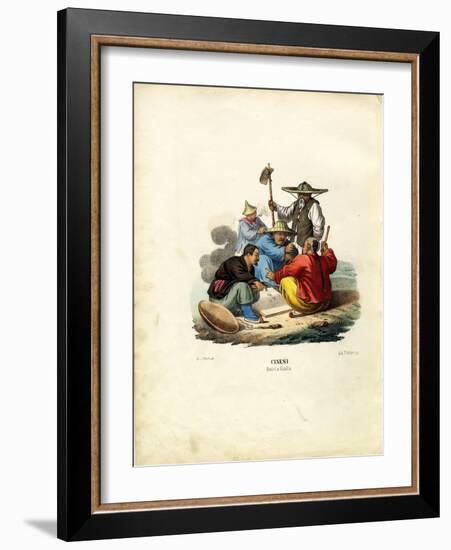 Chinese People, 1863-79-Raimundo Petraroja-Framed Giclee Print