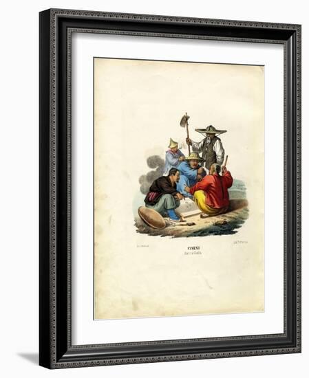 Chinese People, 1863-79-Raimundo Petraroja-Framed Giclee Print