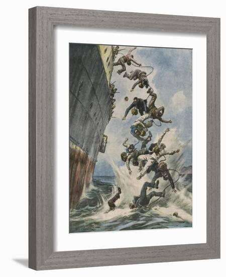 Chinese Pirates-Vittorio Pisani-Framed Art Print