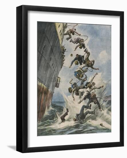 Chinese Pirates-Vittorio Pisani-Framed Art Print