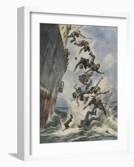 Chinese Pirates-Vittorio Pisani-Framed Art Print