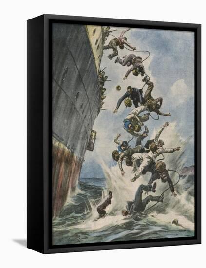 Chinese Pirates-Vittorio Pisani-Framed Stretched Canvas