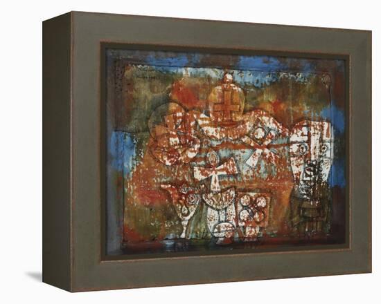 Chinese Porcelain-Paul Klee-Framed Premier Image Canvas